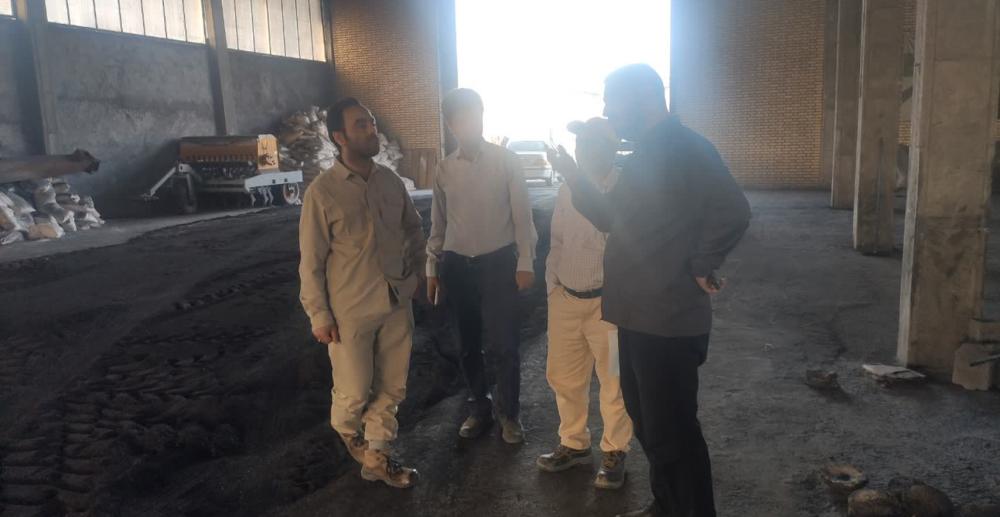 بازدید واحد تولید آهن اسفنجی بازدید واحد تولید آهن اسفنجی