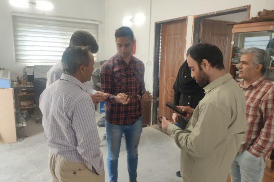 بازدید واحد فن آور شیروان